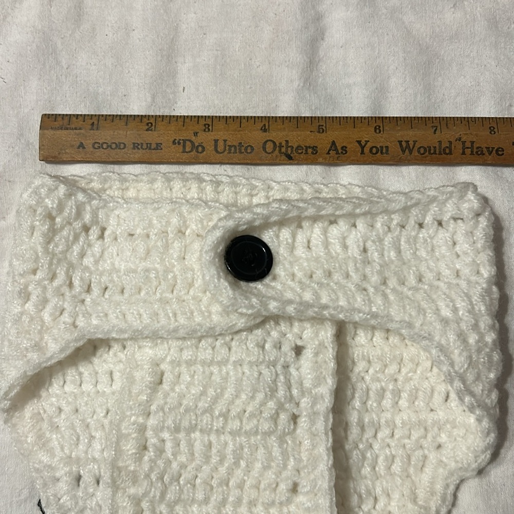 🔥🔥HP🔥🔥NWOT Minnie Mouse 4-pc Handmade Costume Baby Girl Sz 0-6 gift photo op - Picture 9 of 12